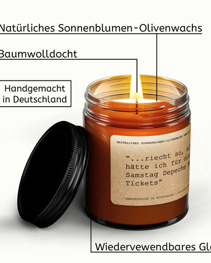 Teakholz Kerze - Best Scents Edition-2