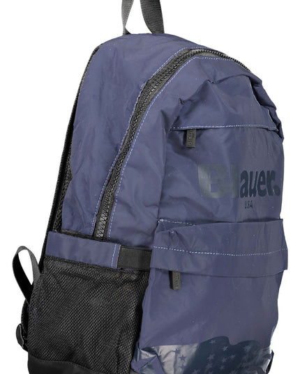 BLAUER MEN'S BLUE BACKPACK-2