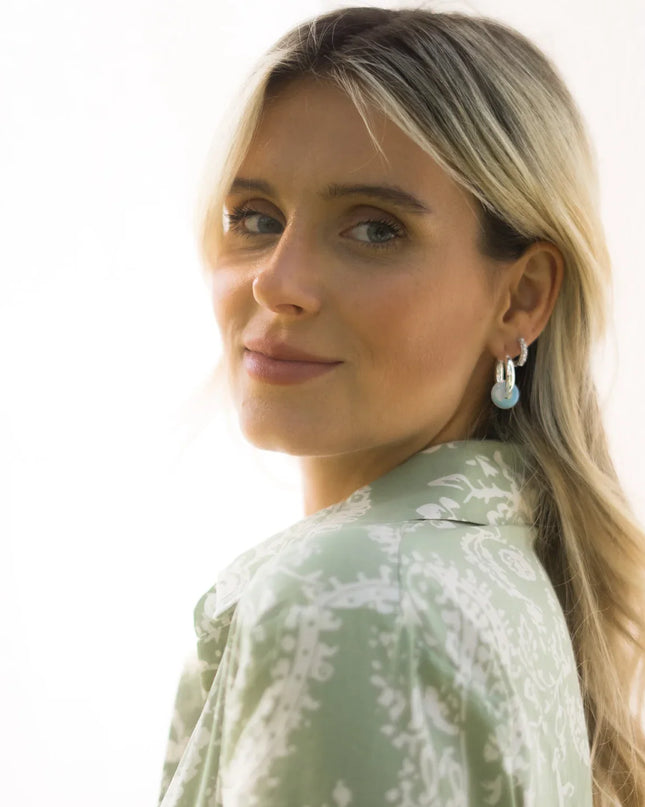 BROOKE PEARL HOOPS 1,3CM-1
