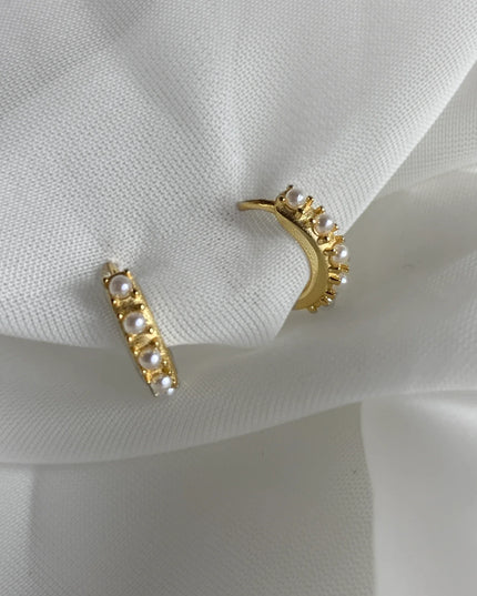 BROOKE PEARL HOOPS 1,3CM-3