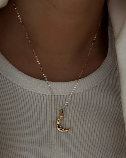 CELESTE MOON NECKLACE-1