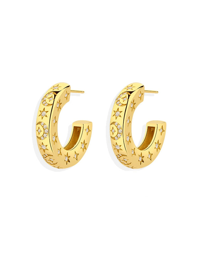 THE CELESTIAL HOOPS 2,4CM-0