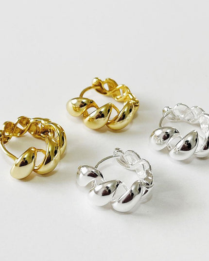 CHUNKY CROISSANT HOOPS 2CM-1