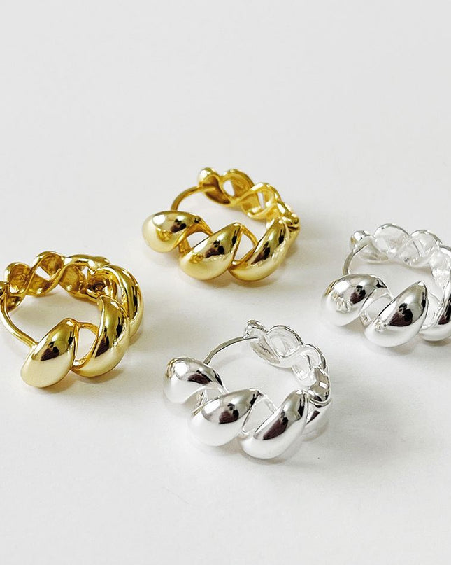 CHUNKY CROISSANT HOOPS 2CM-1