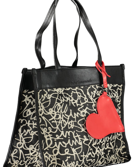 DESIGUAL BLACK WOMEN'S BAG-1