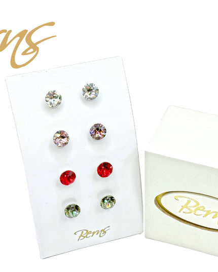 8 stk XIRIUS Ohrringe mit halter (display)-0