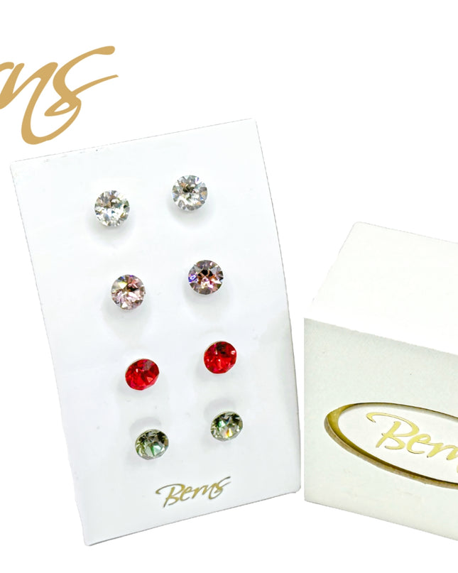 4 stk XIRIUS Ohrringe mit halter (display)-0