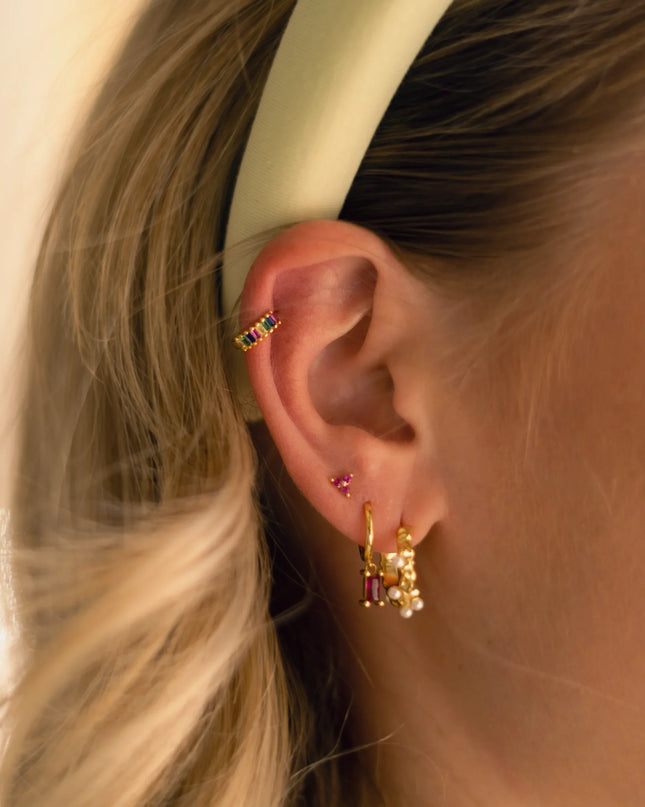 DUSK HELIX HOOP 1CM-1