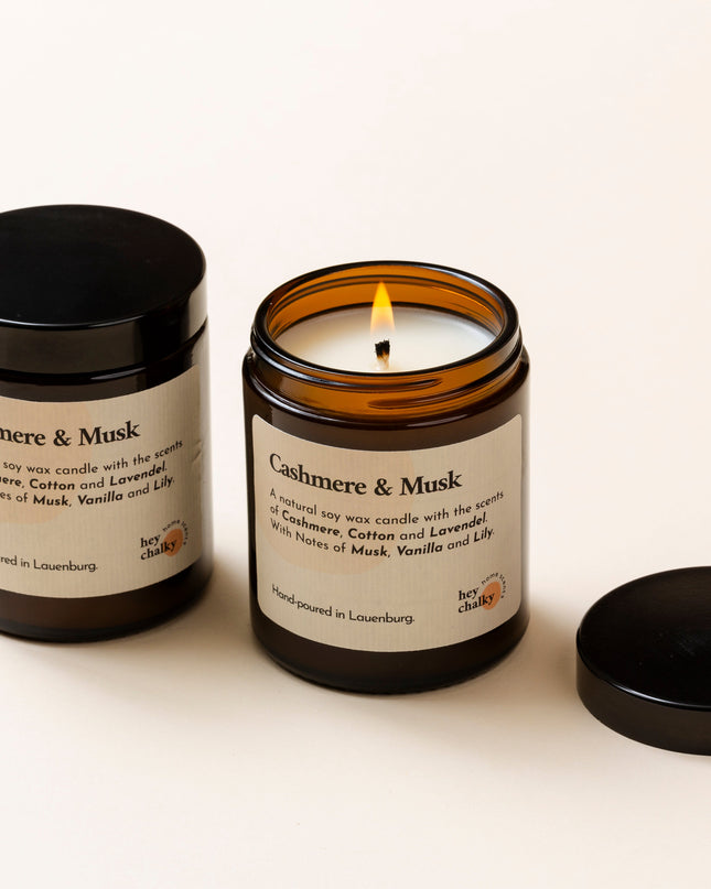 Cashmere & Musk 155g Kerze-0