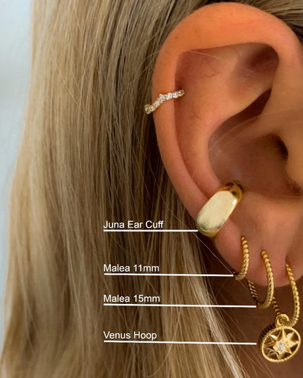 MALEA HOOPS 1,1CM-2