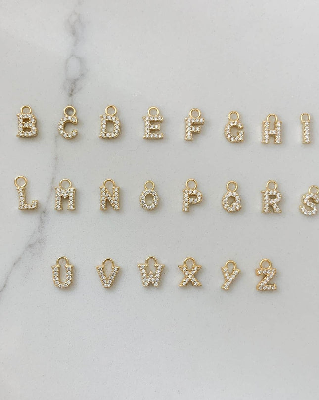 LETTER / BUCHSTABEN CHARM-1