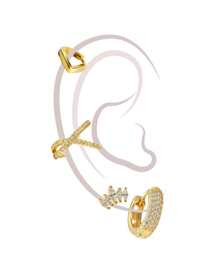 JANA HUGGIE HOOPS 1,2CM-3