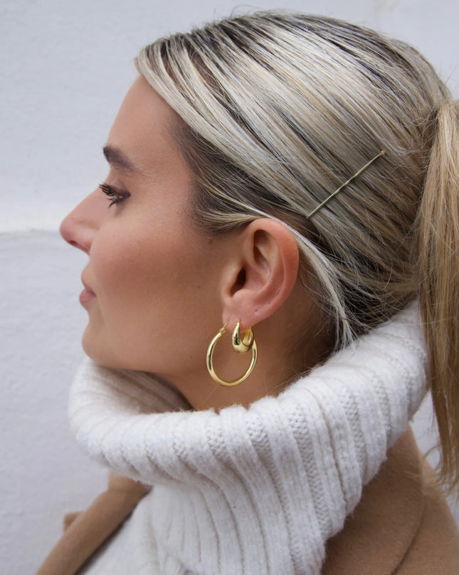 ANNA CHUNKY HOOPS 1,2CM-1