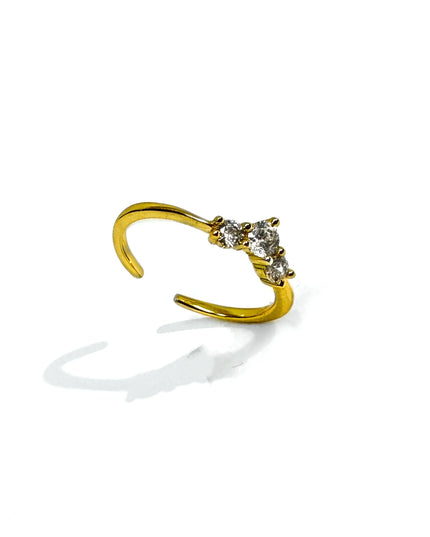 MARIE WISHBONE RING-0