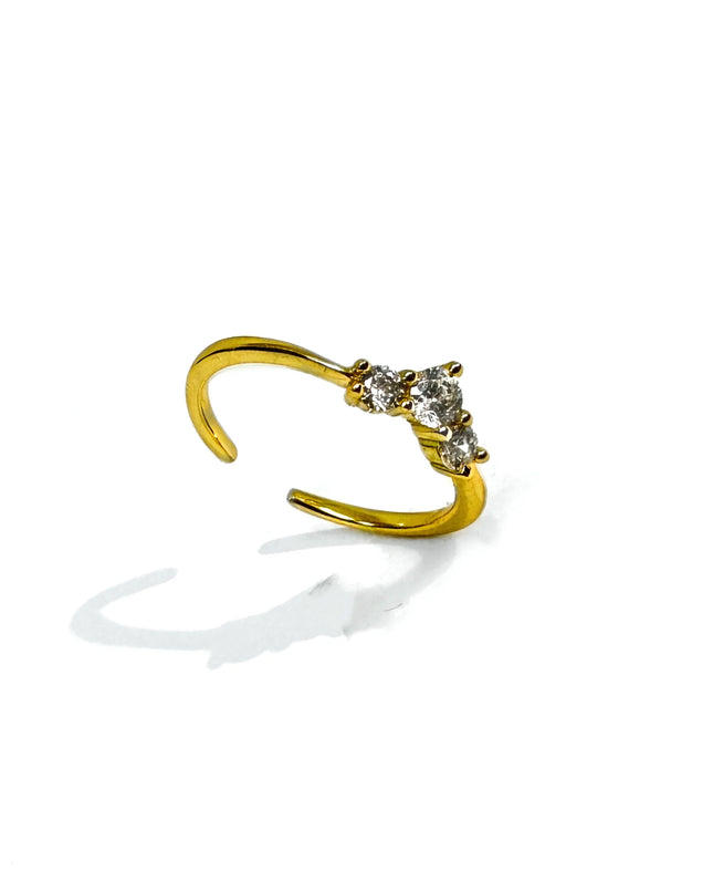 MARIE WISHBONE RING-0
