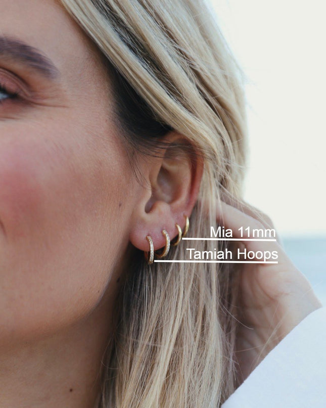 MIA HOOPS 1,1CM-1