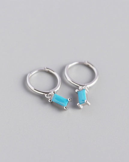BURCU HOOPS 1,1CM - MULTIPLE COLORS-10
