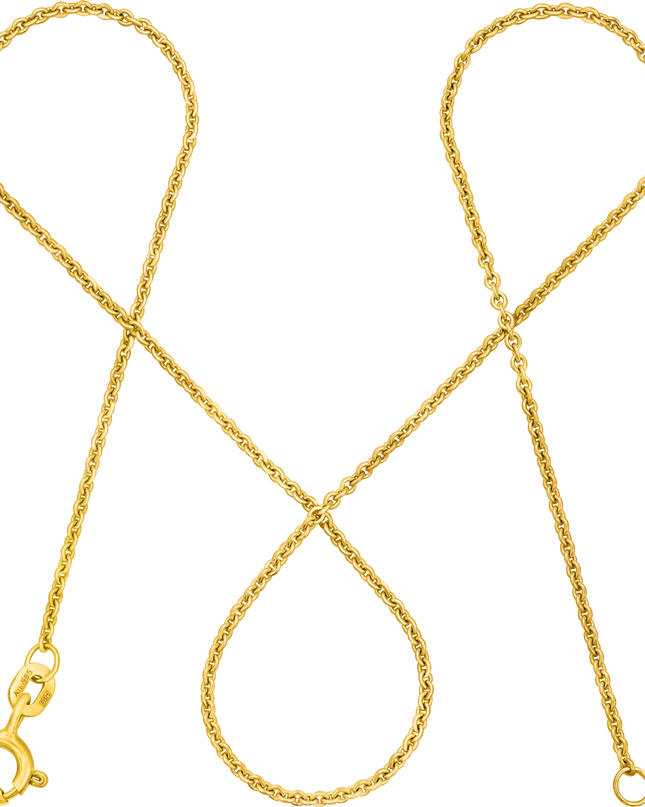 Ankerkette DELICATE Dünn 14k Echtgold-0