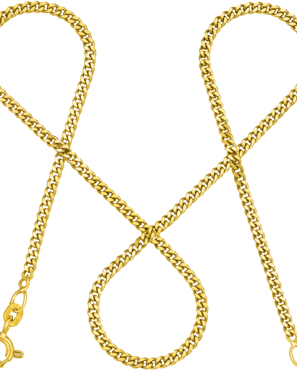 Panzerkette TIMELESS Elegant 14k Echtgold-0