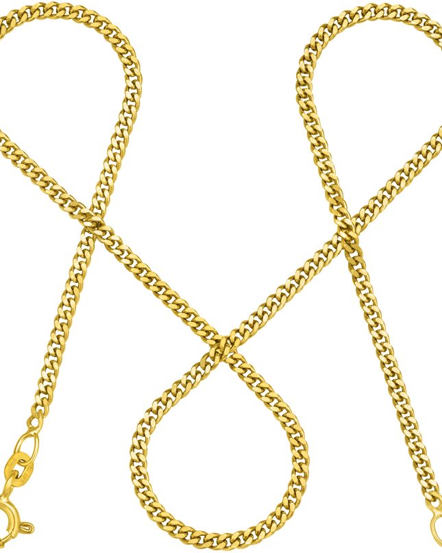 Panzerkette TIMELESS Elegant 14k Echtgold-0