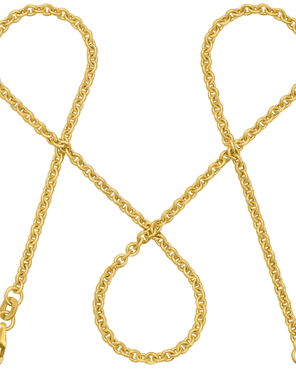 Ankerkette DELICATE Minimalistisch 14k Echtgold-0