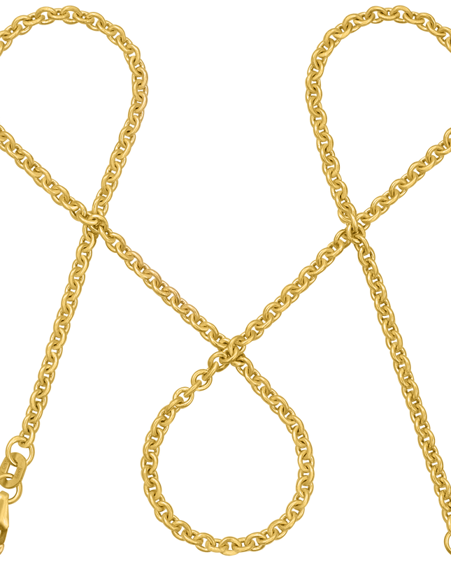 Ankerkette DELICATE Minimalistisch 14k Echtgold-0