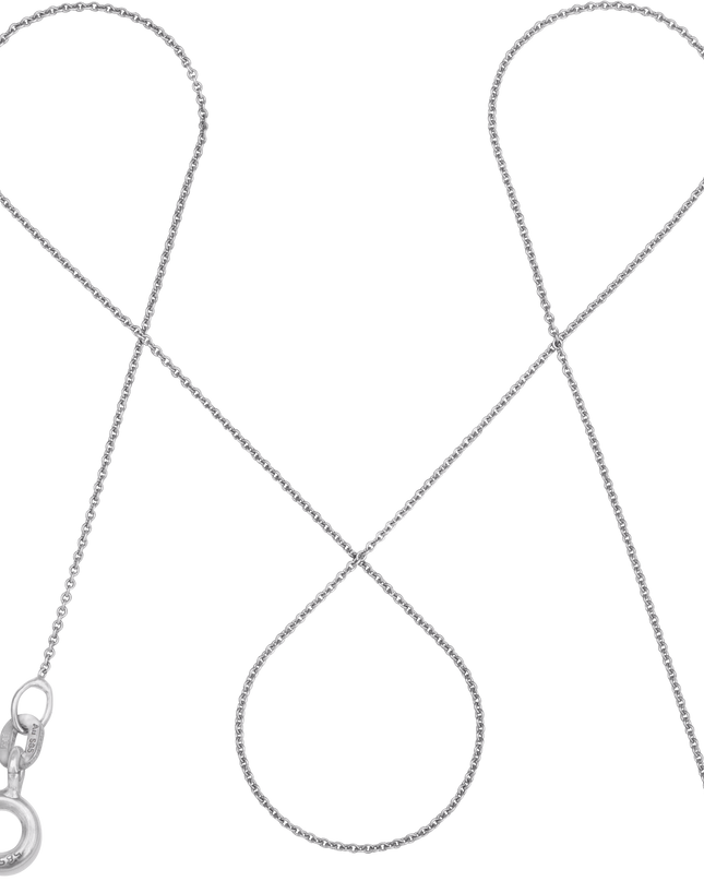 Ankerkette DELICATE Hauchzart 14k Weißgold-0