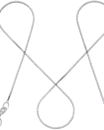 Venezianerkette VENICE Hauchzart 14k Weißgold-0