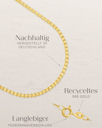 Venezianerkette VENICE Hauchzart 14k Echtgold-4