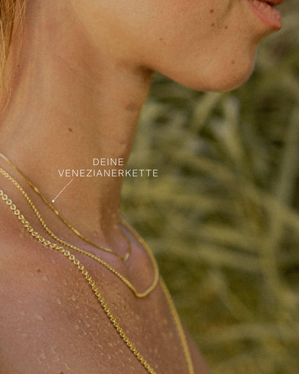 Venezianerkette VENICE Hauchzart 14k Echtgold-2
