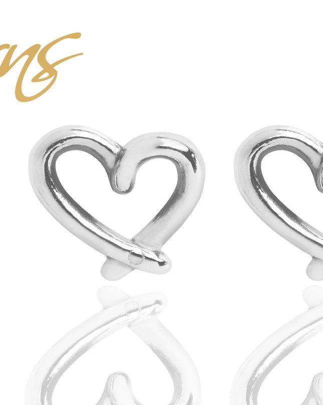 Ohrringe/Ohrstecker CLEAR HEART W. SS-0