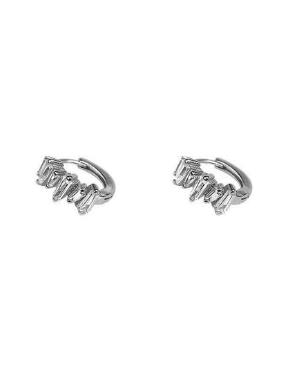 ELODIE HUGGIE HOOPS 1CM-4