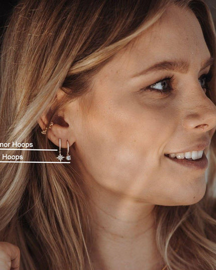 TINA HOOPS 1CM-2